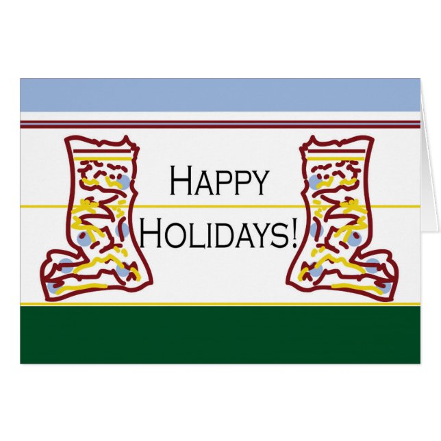 Vrolijk kerstcadeautje (Voorkant Horizontaal)