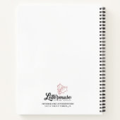 Vrolijk kerstcadeautje College Notitieboek (Achterkant)