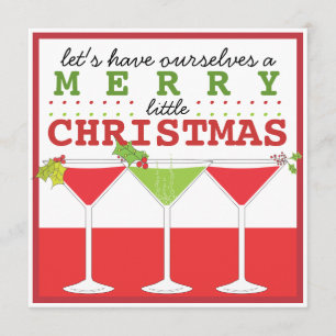 Vrolijk kerstcadeautje kaart