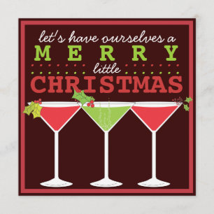 Vrolijk kerstcadeautje kaart