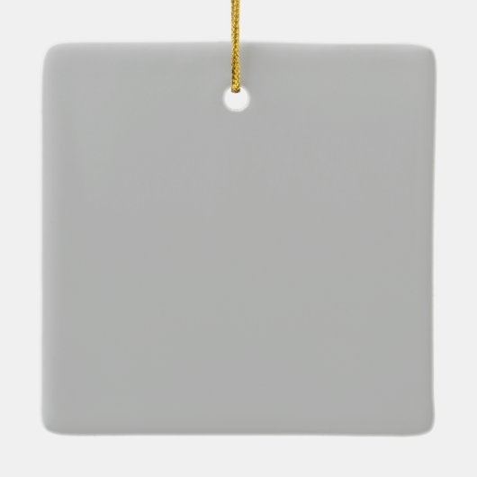 Vrolijk kerstcadeautje keramisch ornament (Achterkant)