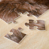 Vrolijk kerstcadeautje. legpuzzel (Zijkant)