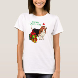 Vrolijk kerstcadeautje met Cadeaus kleding T-shirt