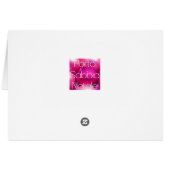 Vrolijk kerstcadeautje met fotokaart (Achterkant Horizontaal)