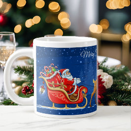 Vrolijk kerstcadeautje Sinterklaas Grote Koffiekop