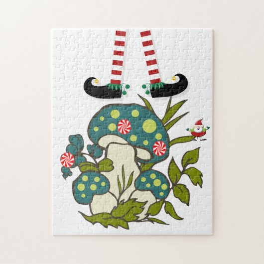 Vrolijk kerstcadeautje voor kerstkerstkerstkerstke legpuzzel (Verticaal)