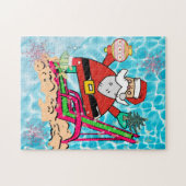 Vrolijk kerstcadeautje voor kerstkerstkerstkerstke legpuzzel (Horizontaal)