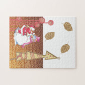 Vrolijk kerstcadeautje voor kerstkerstkerstkerstke legpuzzel (Horizontaal)