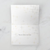 Vrolijk kerstdansers PERSONALISEERD Feestdagen Kaart (Binnen)