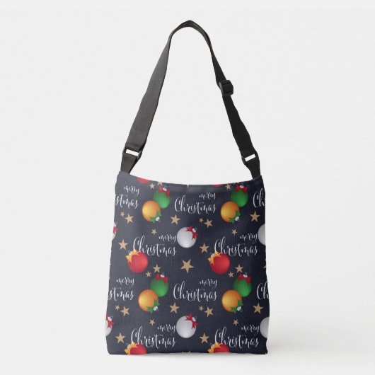 Vrolijk kerstdecoratie | FEESTDAGEN Crossbody Tas (Voorkant)