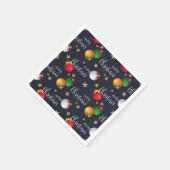 Vrolijk kerstdecoratie | FEESTDAGEN Servet (Hoek)