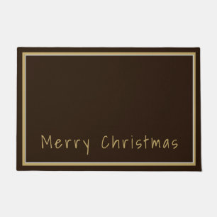 Vrolijk kerstdeuromat deurmat