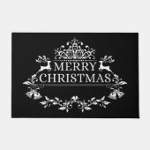 Vrolijk kerstdeuromat deurmat (Voorkant)