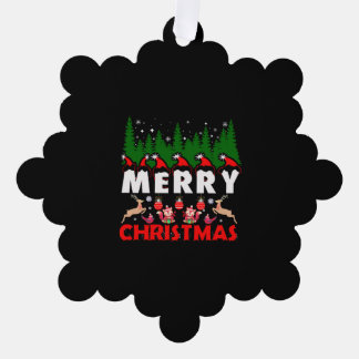 Vrolijk kerstdoek Christelijk kerstJezus Ornament Kaart