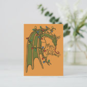 Vrolijk kerstdragon Geek Feestdagen (Staand voorkant)