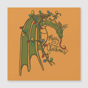 Vrolijk kerstdragon Geek Feestdagen