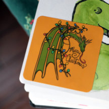 Vrolijk kerstdragon Geek Feestdagen