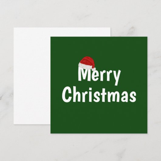 Vrolijk kerstfeest (Voorkant / Achterkant)