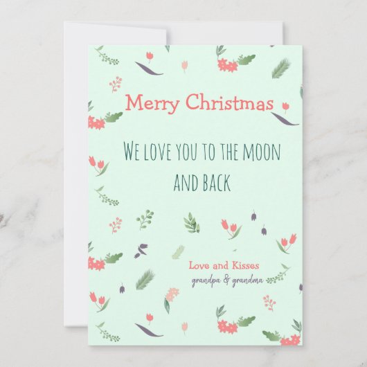 Vrolijk kerstfeest (Achterkant)