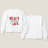 Vrolijk kerstfeest (Voorkant /achterkant)