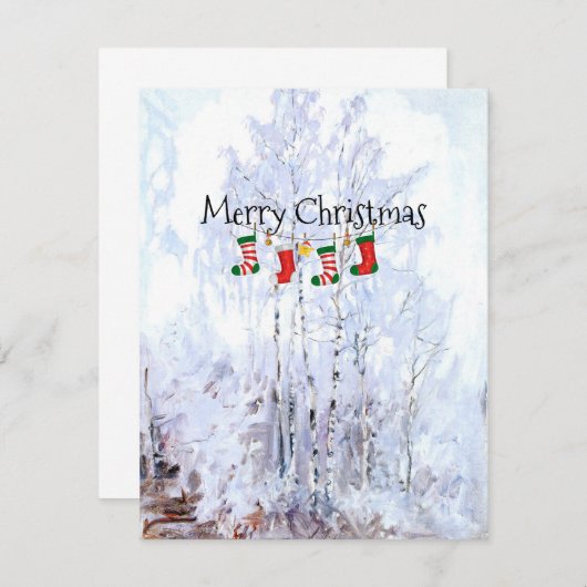 Vrolijk kerstfeest (Voorkant / Achterkant)