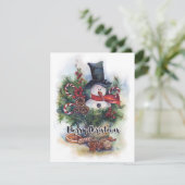 Vrolijk kerstfeest (Staand voorkant)