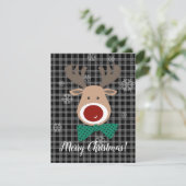 Vrolijk kerstfeest! (Staand voorkant)