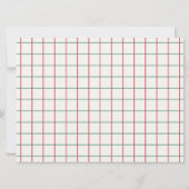 Vrolijk kerstfeest 10 Fotoboom Green Red (Achterkant)