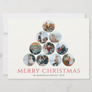 Vrolijk kerstfeest 10 Fotoboom Green Red