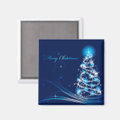 Vrolijk kerstfeest 10 Magnet (Voorkant / Achterkant)