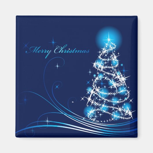 Vrolijk kerstfeest 10 Magnet (Voorkant)