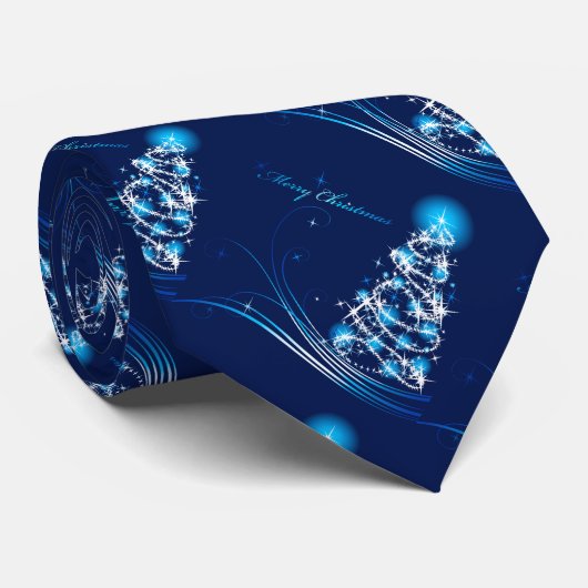 Vrolijk kerstfeest 10 Stropdas (Opgerold)