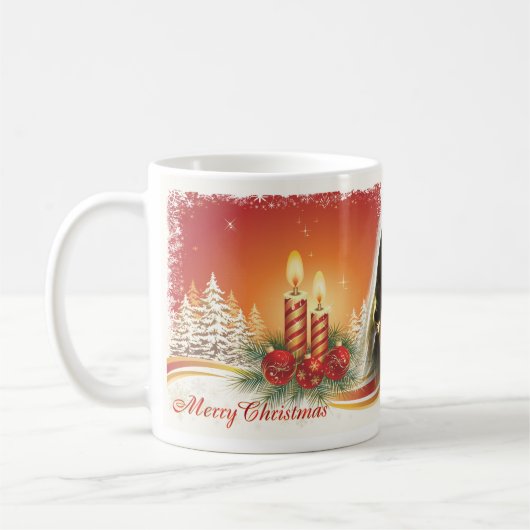 Vrolijk kerstfeest 16 Mok (Links)