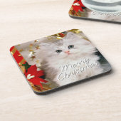 Vrolijk kerstfeest 19 Onderzetter (Linkerzijde)