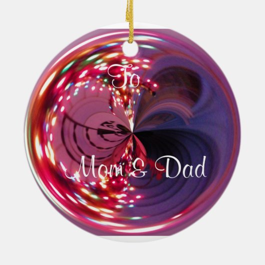 Vrolijk kerstfeest, 2010 Bulb Ornament (Achterkant)