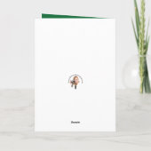 Vrolijk kerstfeest 2020 Face Maskers Hand Sanitize Feestdagen Kaart (Achterkant)