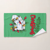 Vrolijk kerstfeest 2020 - Toilet Paper Edition Bad Handdoek (Handdoek)