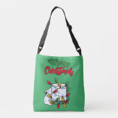 Vrolijk kerstfeest 2020 - Toilet Paper Edition Crossbody Tas (Achterkant)