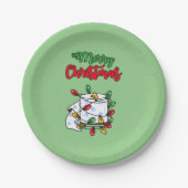 Vrolijk kerstfeest 2020 - Toilet Paper Edition Papieren Bordje (Voorkant)