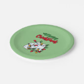 Vrolijk kerstfeest 2020 - Toilet Paper Edition Papieren Bordje (Gekanteld)