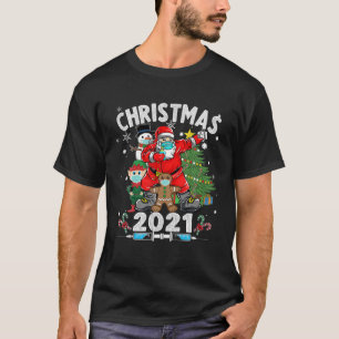 Vrolijk kerstfeest 2021 - Kerstman T-shirt