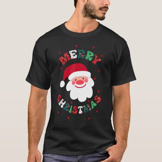Vrolijk kerstfeest 2022 Quarantine kerstkerstmis T-shirt (Voorkant)