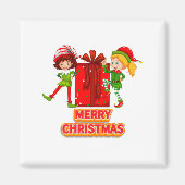 Vrolijk kerstfeest 2023 magneet (Voorkant)