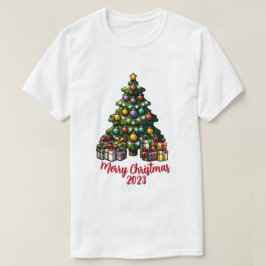 Vrolijk kerstfeest 2023 t-shirt
