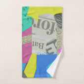 Vrolijk kerstfeest 2024 bad handdoek (Handdoek)