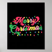 Vrolijk Kerstfeest 2024 Familie Matching Kerstmis  Poster (Voorkant)