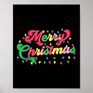 Vrolijk Kerstfeest 2024 Familie Matching Kerstmis  Poster