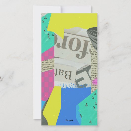 Vrolijk kerstfeest 2024 feestdagenkaart (Achterkant)