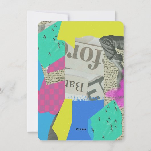 Vrolijk kerstfeest 2024 feestdagenkaart (Achterkant)