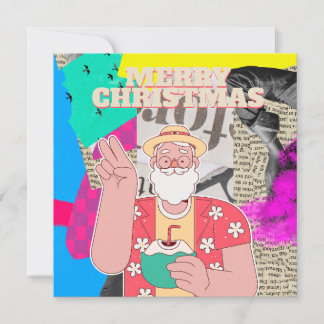 Vrolijk kerstfeest 2024 feestdagenkaart